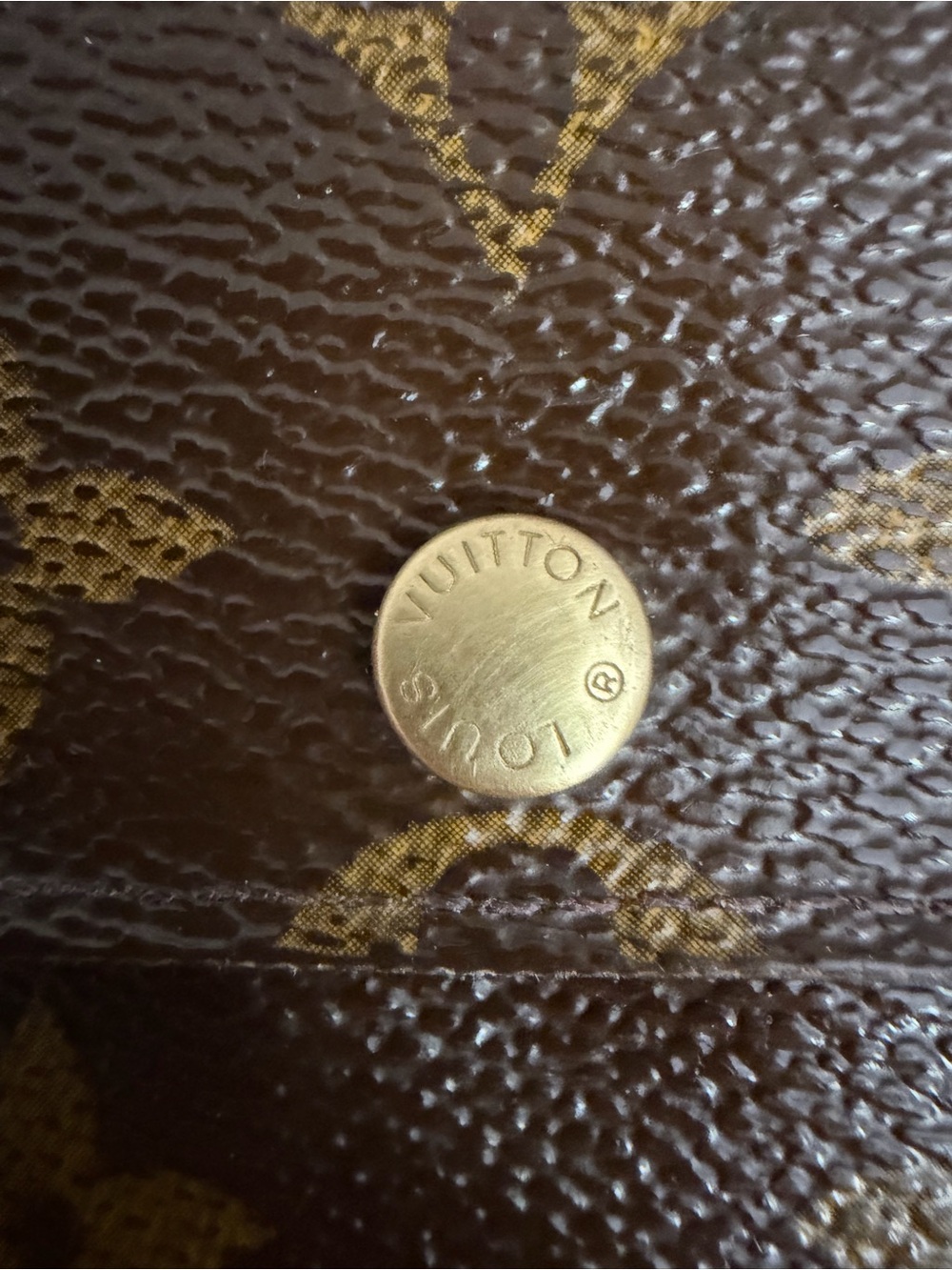 Vintage Authentic Louis Vuitton Monogram Sarah Wallet - Picture 3 of 14